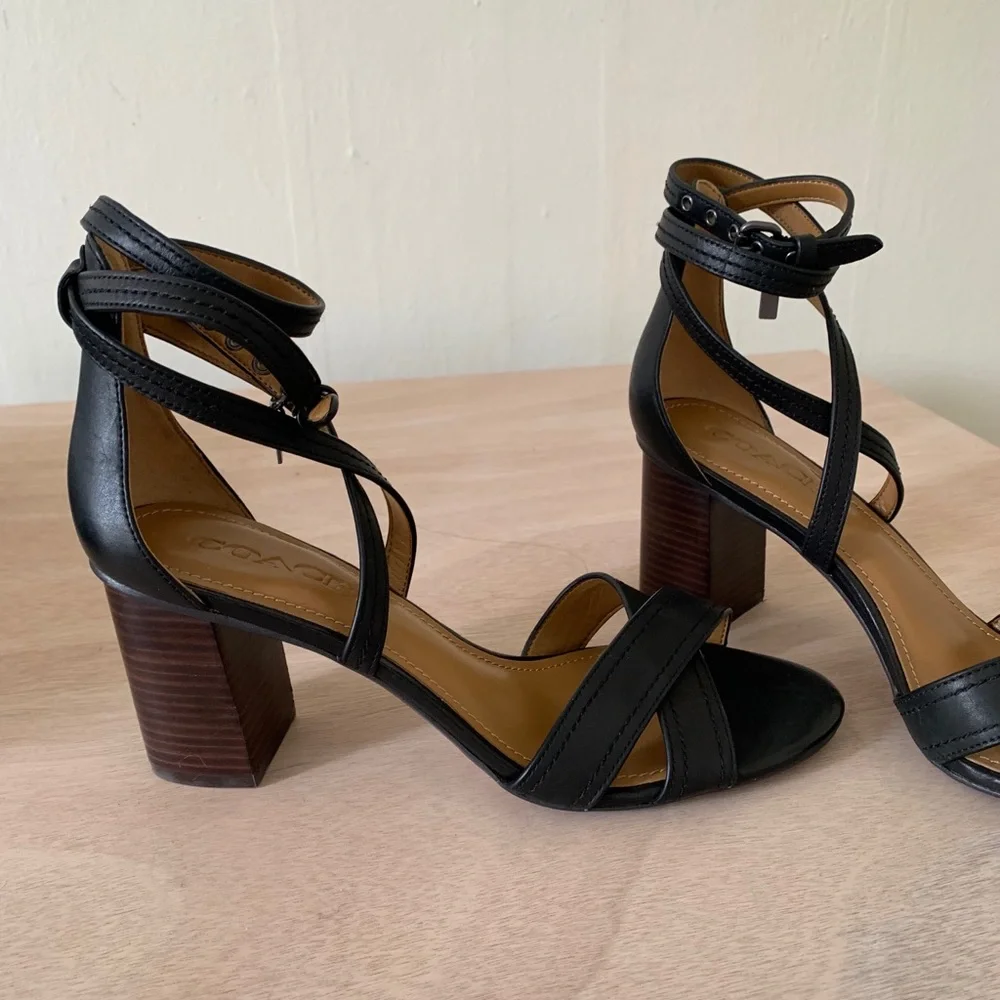 Coach “Phoebe” Strappy Sandals - Picture 2 of 6